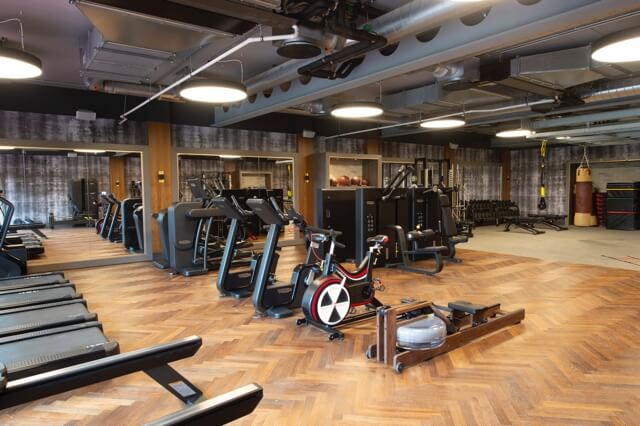 South Lodge inside the gym