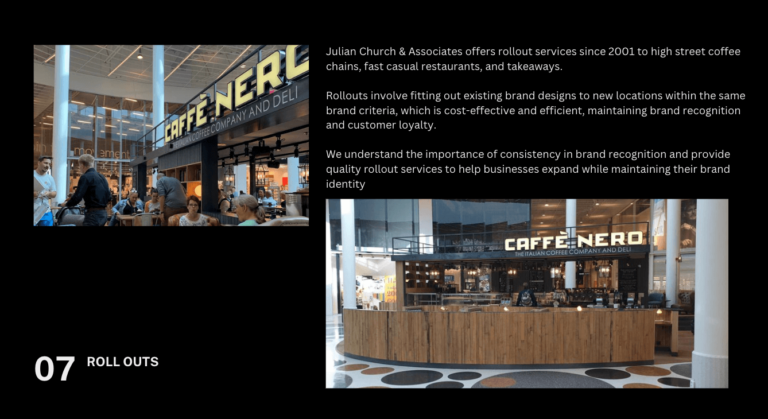 Julian Church & Associates rollout services